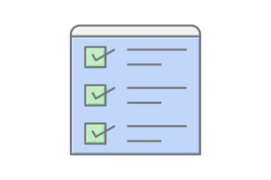 Formlar simgesi, girdi, alanlar, web, uygulama doğrusal renk simgesi, düzenlenebilir vektör simgesi, piksel mükemmel, illüstratör ai dosyası