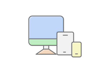 Yanıt Tasarım simgesi, tasarım, web, mobil, uygulama doğrusal renk simgesi, düzenlenebilir vektör simgesi, piksel mükemmel, illüstratör ai dosyası