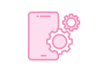 UX Tasarım simgesi, tasarım, kullanıcı deneyimi, kullanıcı arayüzü, araştırma duotone satır simgesi, düzenlenebilir vektör simgesi, piksel mükemmel, illüstratör ai dosyası