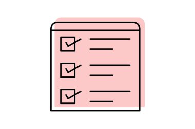 Formlar simgesi, girdi, alanlar, ağ, uygulama renk inceltme simgesi, düzenlenebilir vektör simgesi, piksel mükemmel, illüstratör ai dosyası