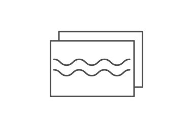 Reklam Frekans simgesi, frekans, reklam, çevrimiçi, dijital ince çizgi simgesi, düzenlenebilir vektör simgesi, piksel mükemmel, illüstratör ai dosyası