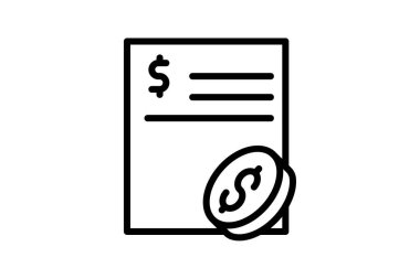 Reklam bütçesi simgesi, bütçe, reklam, çevrimiçi, dijital satır simgesi, düzenlenebilir vektör simgesi, piksel mükemmel, illüstratör ai dosyası