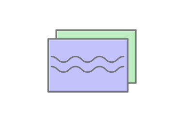 Ad Frekans simgesi, frekans, reklamcılık, çevrimiçi, dijital doğrusal renk simgesi, düzenlenebilir vektör simgesi, piksel mükemmel, illüstratör ai dosyası