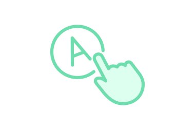 Reklam simgesi, test, reklam, çevrimiçi, dijital duoton satır simgesi, düzenlenebilir vektör simgesi, piksel mükemmel, illüstratör ai dosyası