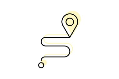 İz sürme simgesi, izleme, reklam, çevrimiçi, dijital renk gölge ince simgesi, düzenlenebilir vektör simgesi, piksel mükemmel, illüstratör ai dosyası