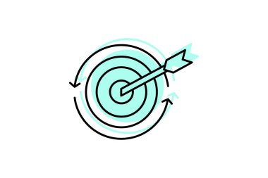 Simge, reklam, çevrimiçi, dijital, pazarlama renk gölge ince simgesi, düzenlenebilir vektör simgesi, piksel mükemmel, illüstratör ai dosyası