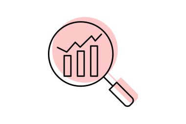 Arama Motoru Pazarlama simgesi, motor, pazarlama, sem, reklam rengi gölge ince simgesi, düzenlenebilir vektör simgesi, piksel mükemmel, illüstratör ai dosyası