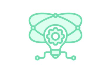 Dinamik Yenilikçi simgesi, yenilikçi, dinamik, liderlik, yaratıcılık duotone çizgi simgesi, düzenlenebilir vektör simgesi, piksel mükemmel, illüstratör ai dosyası