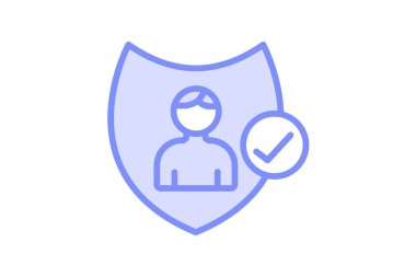 Otantik Liderlik simgesi, liderlik, otantik, sahici, rolemodel duotone çizgi simgesi, düzenlenebilir vektör simgesi, piksel mükemmel, illüstratör ai dosyası