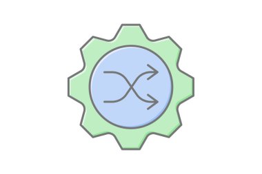 Dönüştürme Kılavuzu simgesi, liderlik, dönüşümsel, kılavuz, danışman doğrusal renk simgesi, düzenlenebilir vektör simgesi, piksel mükemmel, illüstratör ai dosyası