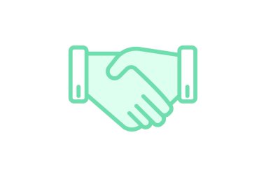 Ortaklık simgesi, simge, simge, ortaklık, işbirliği, takım çalışması duotone çizgi simgesi, düzenlenebilir vektör simgesi, piksel mükemmel, illüstratör ai dosyası