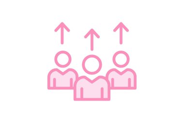 Ortak Ruh simgesi, ruh, işbirlikçi, işbirliği, ortaklık duotone çizgi simgesi, düzenlenebilir vektör simgesi, piksel mükemmel, illüstratör ai dosyası