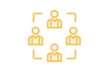 Ortaklık Takım çalışması simgesi, ortaklık, takım çalışması, işbirliği, birlik ikonu, düzenlenebilir vektör simgesi, piksel mükemmel, illüstratör ai dosyası