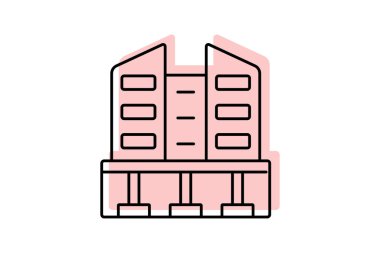 Kuruluş simgesi, araba, enerji, araç, elektrik, düzenlenebilir vektör, piksel mükemmel, illüstratör ai dosyası