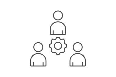 Kurumsal Takım simgesi, takım, iş dünyası, grup, iş gücü, düzenlenebilir vektör, piksel mükemmel, illüstratör ai dosyası
