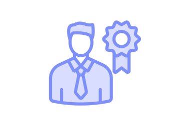 Profesyonel Man simgesi, erkek, erkek, iş, şirket, düzenlenebilir vektör, piksel mükemmel, illüstratör ai dosyası