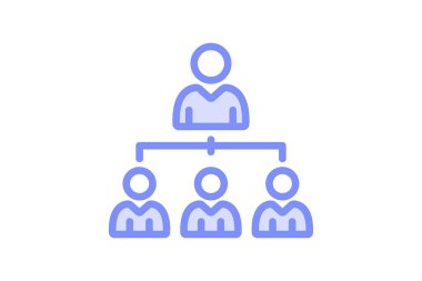 Kurumsal Liderlik simgesi, liderlik, lider, CEO, yönetici, düzenlenebilir vektör, piksel mükemmel, illüstratör ai dosyası