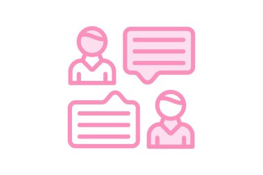 Profesyonel İletişim simgesi, iletişim, iş, mesaj, e- posta, düzenlenebilir vektör, piksel mükemmel, illüstratör ai dosyası