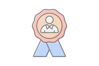 Profesyonel Başarı simgesi, başarı, başarı, başarı, başarı, tanınma, düzenlenebilir vektör, piksel mükemmel, illüstratör ai dosyası