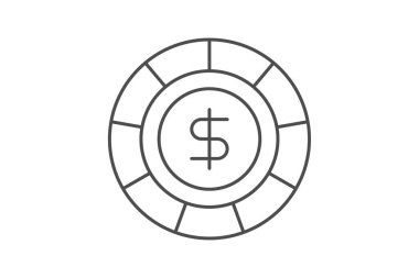 Bonus Token simgesi, simge, simge, ödül, tanınma, teşvik, düzenlenebilir vektör, piksel mükemmel, illüstratör ai dosyası