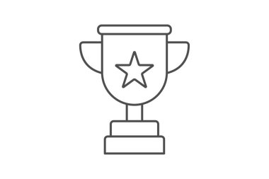 Başarı simgesi, simge, tanıma, ödül, onur, düzenlenebilir vektör, piksel mükemmel, illüstratör ai dosyası