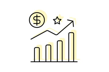 Performans Bonus simgesi, bonus, ödül, tanınma, teşvik, düzenlenebilir vektör, piksel mükemmel, illüstratör ai dosyası