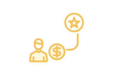 Çalışan Teşvik simgesi, teşvik, motivasyon, ödül, tanıma, düzenlenebilir vektör, piksel mükemmel, illüstratör ai dosyası