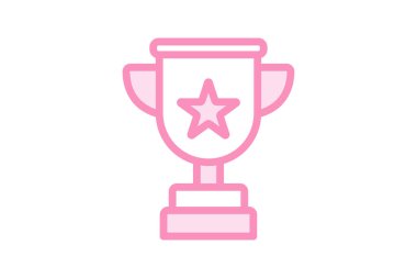 Başarı simgesi, simge, tanıma, ödül, onur, düzenlenebilir vektör, piksel mükemmel, illüstratör ai dosyası