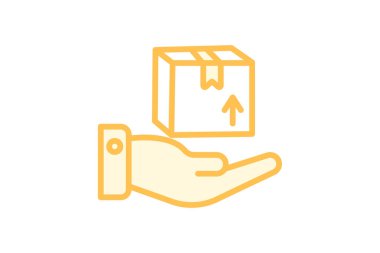 Güvenli nakliye simgesi, nakliye, güvenlik, koruma, lojistik, düzenlenebilir vektör, piksel mükemmel, illüstratör ai dosyası