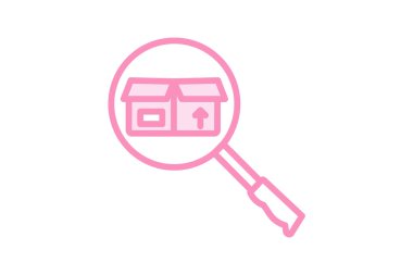 Ürün Arama simgesi, ara, bul, keşfet, keşfet, düzenlenebilir vektör, piksel mükemmel, illüstratör ai dosyası