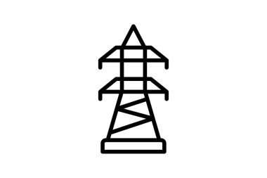 Güç Eklentisi simgesi, dolgu, elektrik, soket, düzenlenebilir vektör, piksel mükemmel, illüstratör ai dosyası
