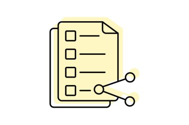 İçerik paylaşım simgesi, içerik, paylaşım, ortam, düzenlenebilir vektör, piksel mükemmel, illüstratör ai dosyası