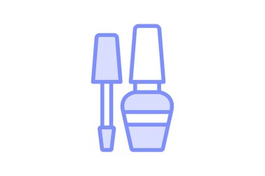 Güzellik ojesi ikonu, oje, oje, manikür, güzellik, düzenlenebilir vektör, piksel mükemmel, illüstratör ai dosyası