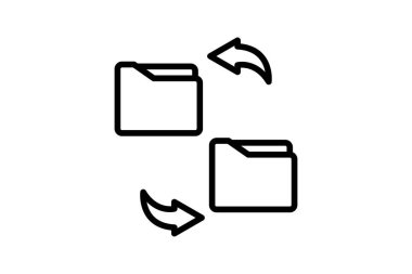 Veri paylaşım simgesi, veri, paylaşım, paylaşım, transfer, düzenlenebilir vektör, piksel mükemmel, illüstratör ai dosyası