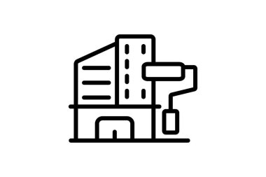 Gelişim çizgisi simgesi, vektör, piksel mükemmel, illüstratör dosyası oluşturuluyor