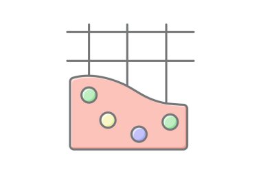 Güçlendirme doğrusal renk simgesi, vektör, piksel mükemmel, resimleyici dosyası oluşturuluyor