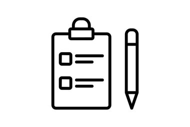 Çizgi simgesi, vektör, piksel mükemmel, çizer dosyası