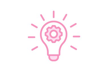 İnovasyon duotone satır simgesi, vektör, piksel mükemmel, illüstratör dosyası