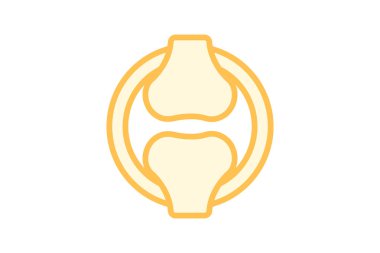 Bağlar duoton çizgi simgesi, vektör, piksel mükemmel, illüstratör dosyası