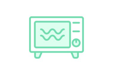 Ev Uygulaması duoton çizgi simgesi, vektör, piksel mükemmel, illüstratör dosyası