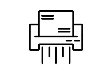 Öğütücü satır simgesi, vektör, piksel mükemmel, illüstratör dosyası