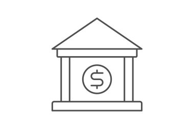 Ticari Öngörü İnce çizgi simgesi, vektör, piksel mükemmel, illüstratör dosyası