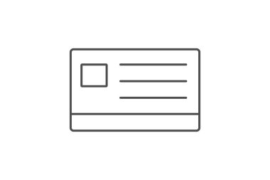 Ticari Fırsatlar ince çizgi simgesi, vektör, piksel mükemmel, illüstratör dosyası