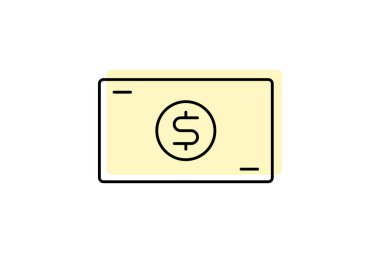 Diplomasi renk gölge ince çizgi simgesi, vektör, piksel mükemmel, illüstratör dosyası