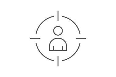 Savaş mağdurları ince simge, vektör, piksel mükemmel, illüstratör dosyası