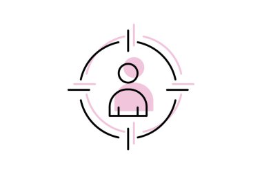 Savaş mağdurları gölge ince çizgi simgesi, vektör, piksel mükemmel, illüstratör dosyası