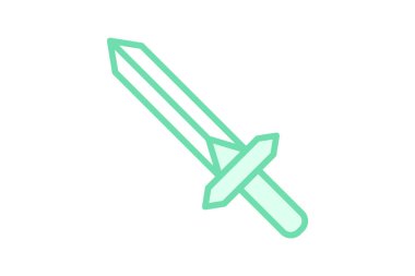 Savaş Ekonomisi duoton çizgi simgesi, vektör, piksel mükemmel, illüstratör dosyası