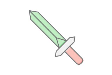 Savaş Ekonomisi doğrusal renk simgesi, vektör, piksel mükemmel, illüstratör dosyası