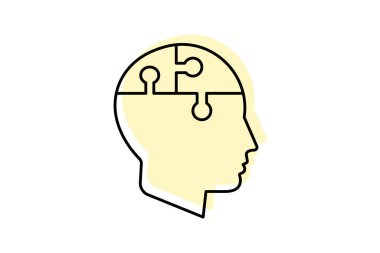 Siber Güvenlik renk gölge ince çizgi simgesi, vektör, piksel mükemmel, illüstratör dosyası