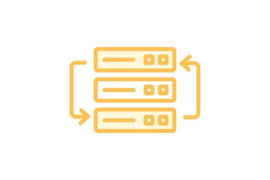 İkili satır simgesi, vektör, piksel mükemmel, illüstratör dosyasına öncelik ver